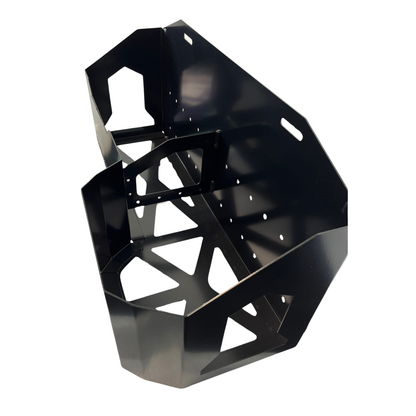 Hybrid Double 20Lt Jerry Can & 4.5kg Gas Bottle Holder - Universal Mounting