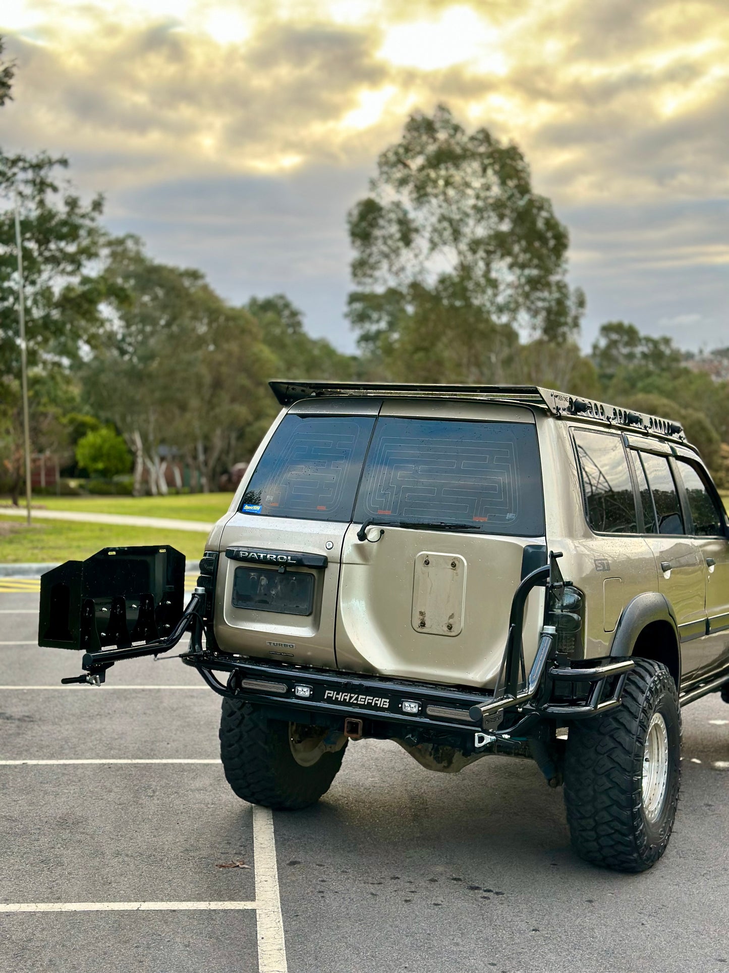 GU Patrol Tube Rear Bar
