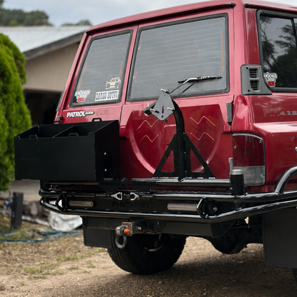 Double 20Lt Jerry Can Holder - Universal Mounting