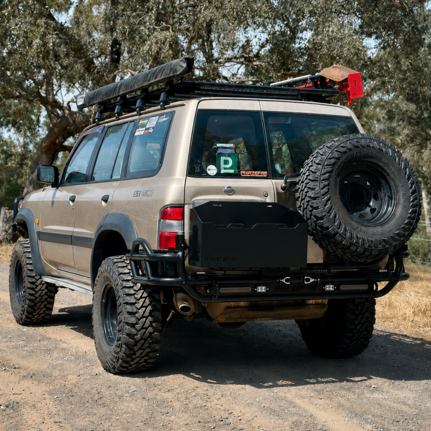 Double 20Lt Jerry Can Holder - Universal Mounting