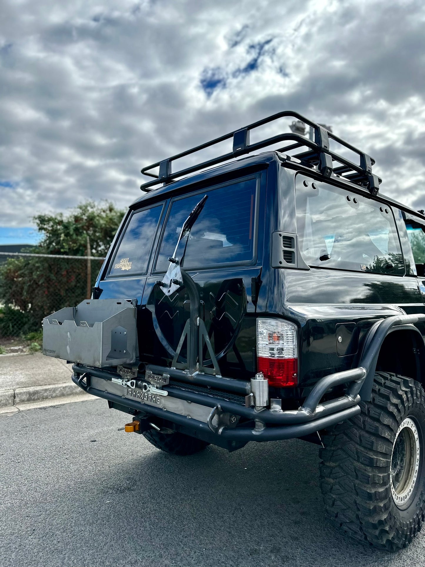 GQ Patrol Tube Rear Bar